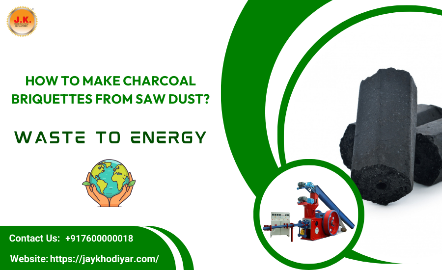 Charcoal Briquettes from Saw Dust