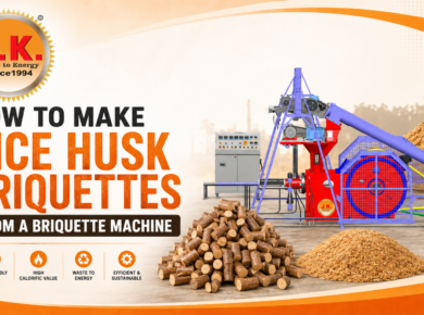 Rice Husk Briquettes